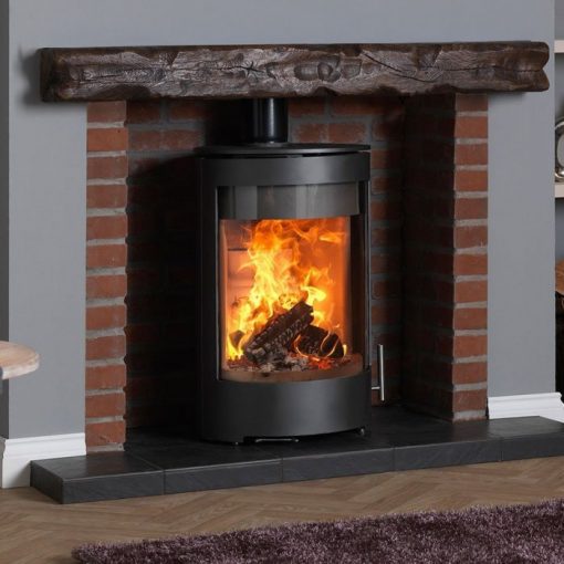 Charlton & Jenrick Purevision Basis Houtkachel rond