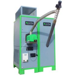 Orte Pelletheater 130 Airpower heteluchtverwarming